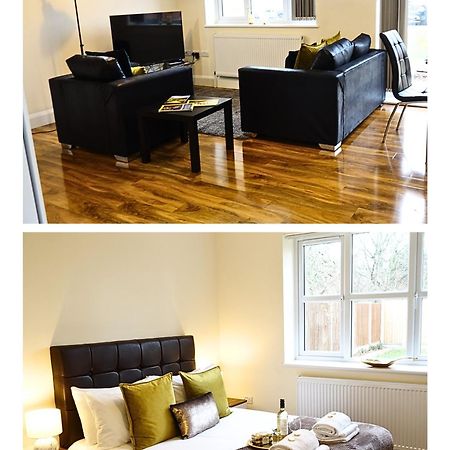 Luxury 2 Bed 2 Bath - Free Parking - 5Min To Airport - Sleeps 6 Lejlighed Ashford  Eksteriør billede